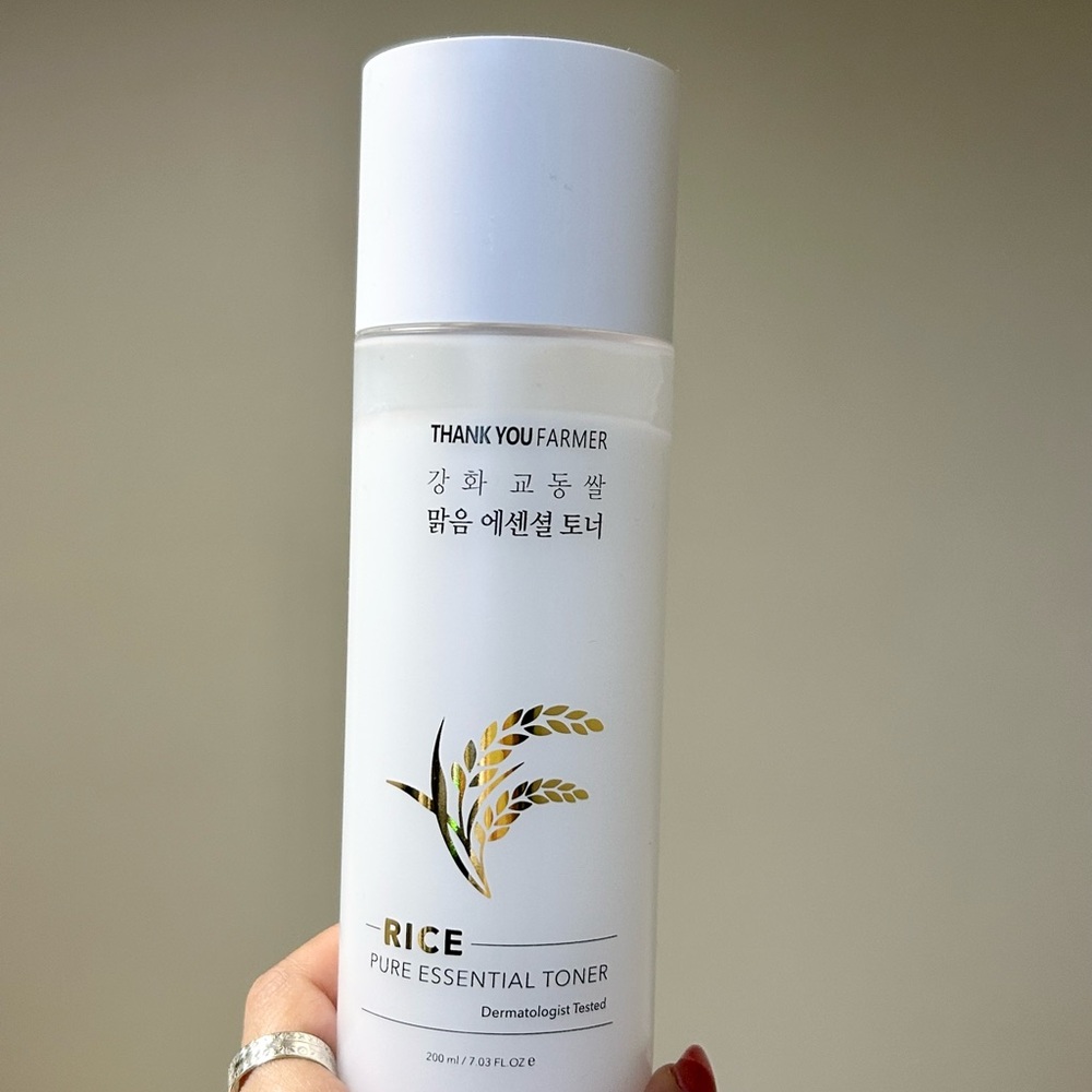 Rice Pure Essential Toner - White